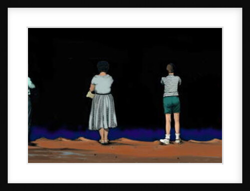 Night Lives Scene 11, 2016 by Marjorie Weiss