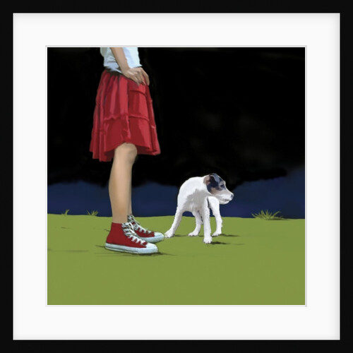 Girl in Red Skirt, 2008 by Marjorie Weiss