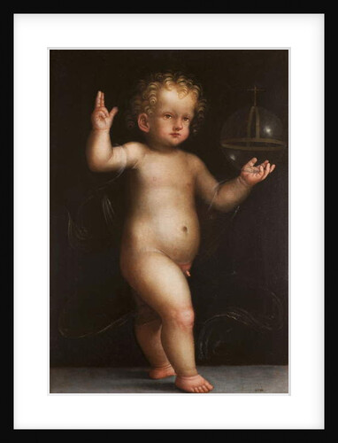 Jesus as Salvator Mundi, 1519 by Lombard School