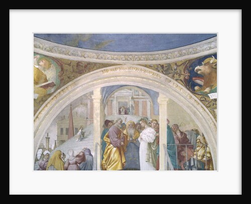 Marriage of the Virgin, 1525 by Lorenzo Lotto