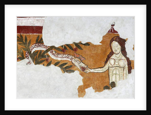 Eve and the snake by Italian School