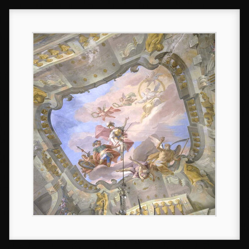 Allegory of time, c.1760 by Bernardino and Galliari Fabrizio Galliari