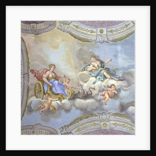 Juno riding a chariot, c.1760 by Bernardino and Galliari Fabrizio Galliari