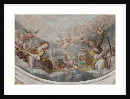 Angels, musician angels and puttos by Isidoro Bianchi