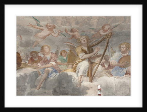 Angels, musician angels and puttos by Isidoro Bianchi