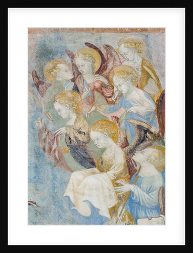Angels, detail of the Last Judgment, c.1400 by Filippolo de & Veris da Milano Lanfranco de Veris da Milano