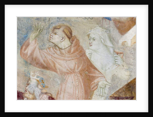 Monks, detail of the Last Judgement, c.1400 by Filippolo de & Veris da Milano Lanfranco de Veris da Milano