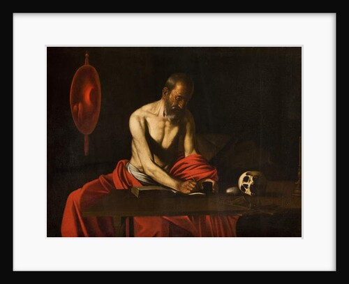 Saint Jerome, 1607 by Michelangelo (attr. to) Caravaggio