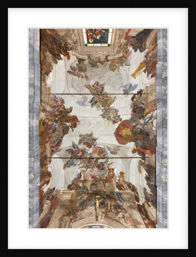 Vault with frescoes, c.1696-97 by Paolo Pagani