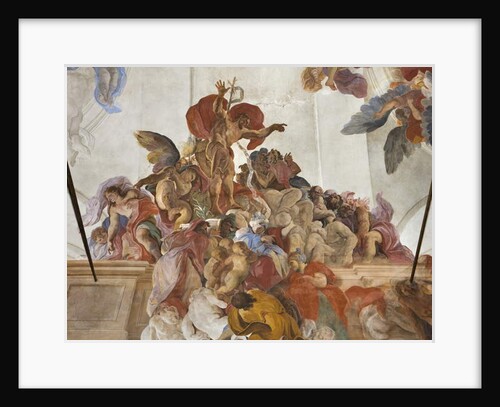 Saint John the Baptist preaching with Angels, Sybils and Prophets, c.1696-97 by Paolo Pagani