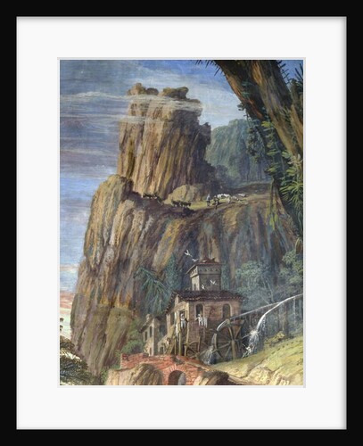 Mill, detail by Giovanni Ghisolfi