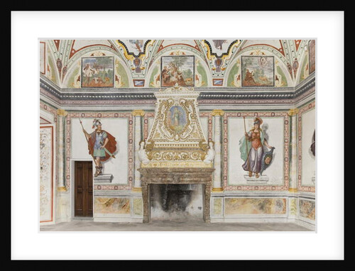 Room of Jupiter and Mercury: Mars and Minerva by Italian School