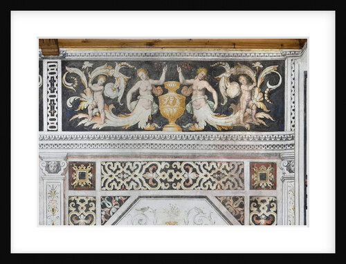 Carducci Room, detail by Italian School