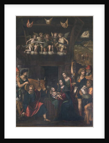 Adoration of the Shepherds by Bernardino Luini