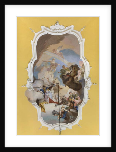 Jupiter and the four continents by Mattia Bortoloni