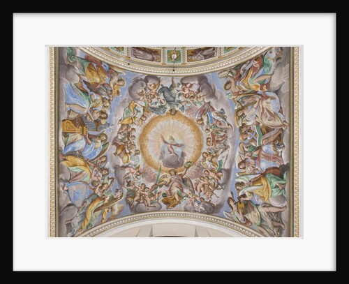 God in Glory and musician angels, 1616 by Giovanni Mauro della Rovere