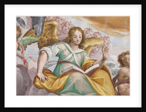 Angel and putti by Giovanni Mauro della Rovere