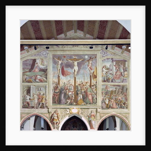 Scenes from the passion and crucifixion by Pietro Baschenis
