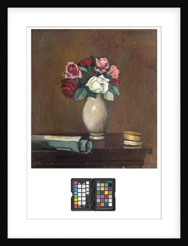 Vase of Roses, 1931 by Pietro Marussig