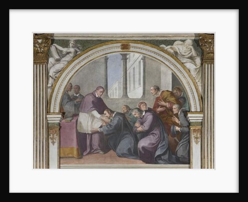 St. Hugh and St. Bruno and his companions, 1629 by Daniele Crespi