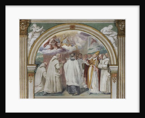 Saint Hugh founder of the first Carthusian monastery, 1629 by Daniele Crespi