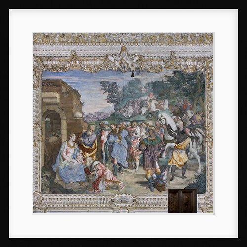 The Adoration of the Magi, Presbitery, 1578-82 by Simone Veneziano Peterzano