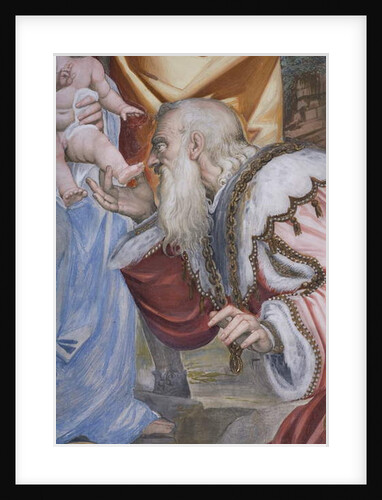 The Adoration of the Magi, Presbitery, 1578-82 by Simone Veneziano Peterzano