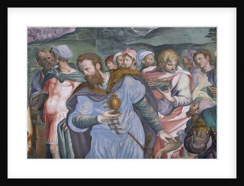 The Adoration of the Magi, Presbitery, 1578-82 by Simone Veneziano Peterzano