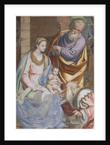 The Adoration of the Magi, Presbitery, 1578-82 by Simone Veneziano Peterzano
