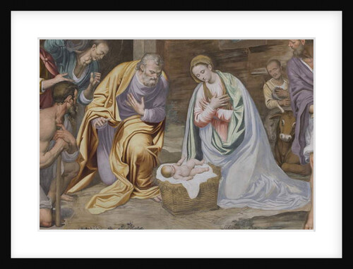 Adoration of the Shepherds, 1578-82 by Simone Veneziano Peterzano