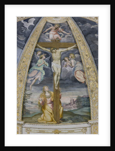 Crucifixion, 1578-82 by Simone Veneziano Peterzano