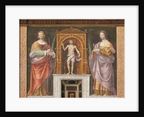 Saint Apollonia and Saint Lucy, c.1522-25 by Bernardino Luini