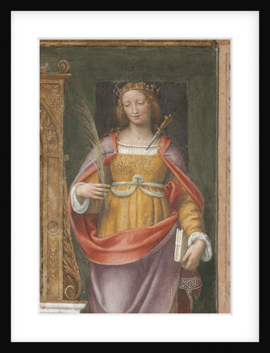 Saint Justina by Bernardino Luini