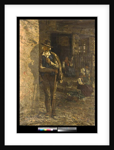 Peasant Family in the Veneto Region, 1885 by Filippo Carcano