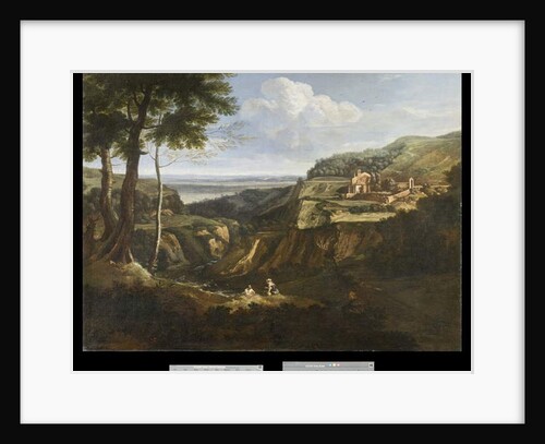 View of the Camaldoli Monastery near Frascati, 1670-75 by Gaspard Poussin Dughet