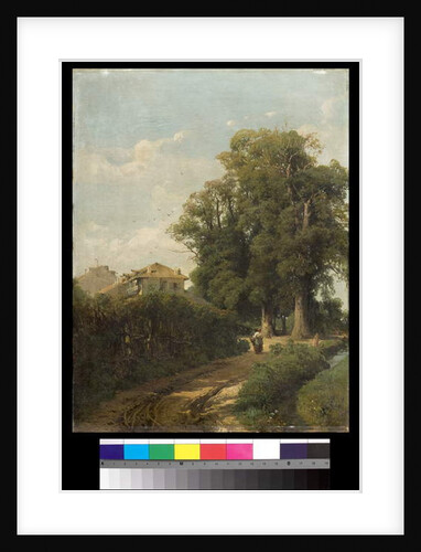 The surroundings of Milan of The Washerwomen at Magolfa, 1870 by Eugenio Gignous