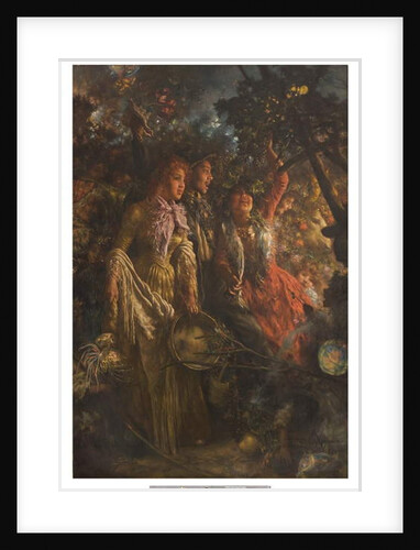 Festival at Piedigrotta, 1895 by Vincenzo Migliaro