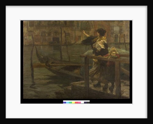 The Crossing or The departure of the Sailor, 1901 by Alessandro Milesi