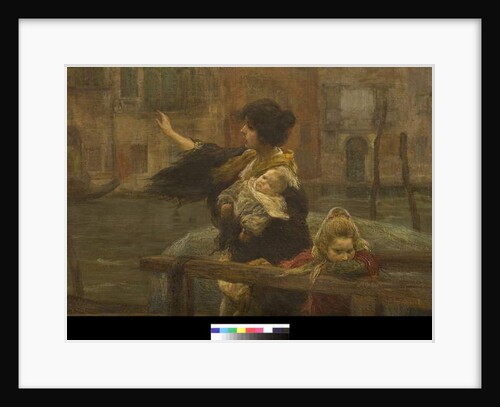 The Crossing or The departure of the Sailor, 1901 by Alessandro Milesi