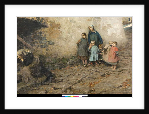 The School of Sorrow, 1895 by Luigi Rossi