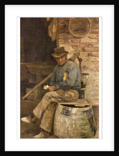 Bricklayer, 1891 by Giovanni Sottocornola