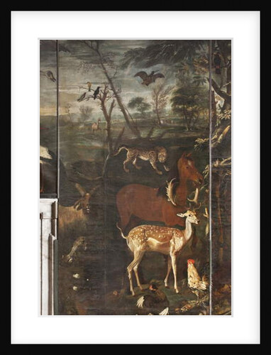 Animals, Myth of Orpheus, detail by Italian School