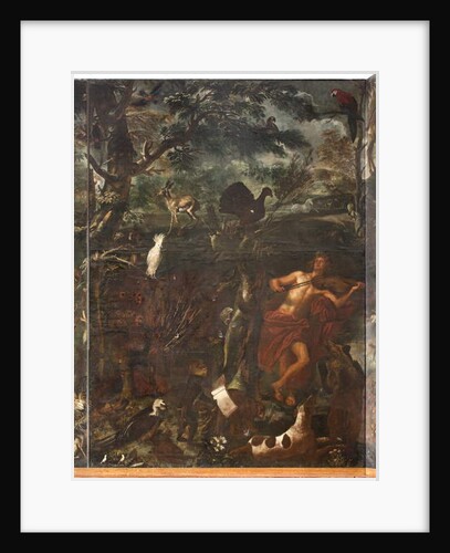 Animals, Myth of Orpheus, detail by Italian School