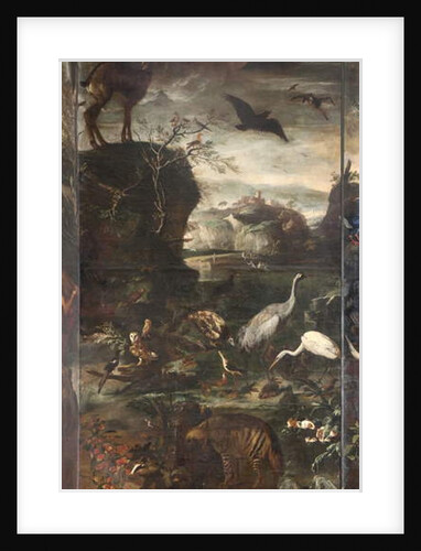 Animals, Myth of Orpheus, detail by Italian School