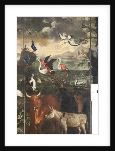 Animals, Myth of Orpheus, detail by Italian School