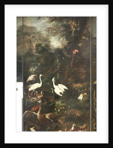 Animals, Myth of Orpheus, detail by Italian School