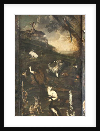 Animals, Myth of Orpheus, detail by Italian School