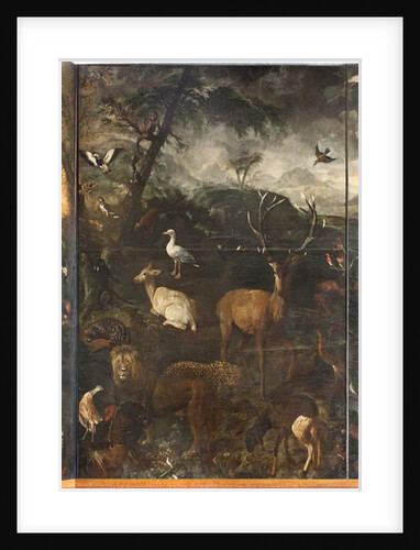 Animals, Myth of Orpheus, detail by Italian School