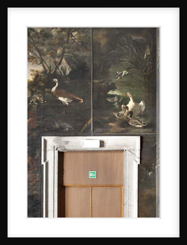 Swan and ducks, Myth of Orpheus by Italian School