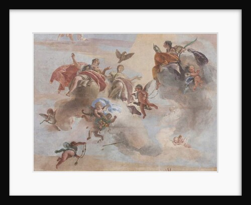 The Fall of the Demons, Stories of Scipio, detail, 1731 by Giovanni Battista Tiepolo